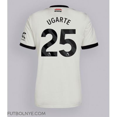 Camiseta Manchester United Manuel Ugarte #25 Tercera Equipación 2024-25 manga corta Camiseta Manchester United Manuel Ugarte #25 Tercera Equipación 2024-25 manga corta